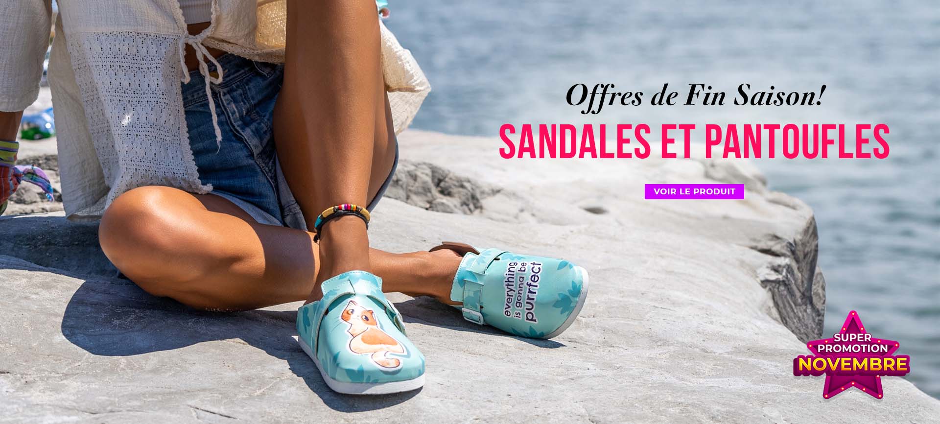 sandales et pantofles