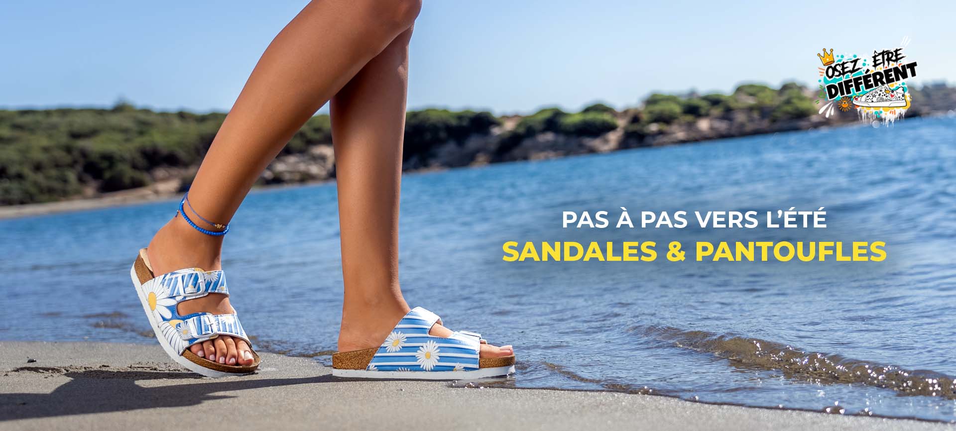 sandales et pantofles