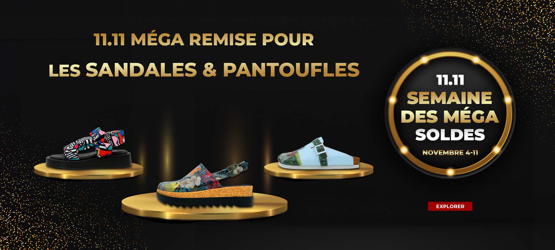 sandales et pantofles