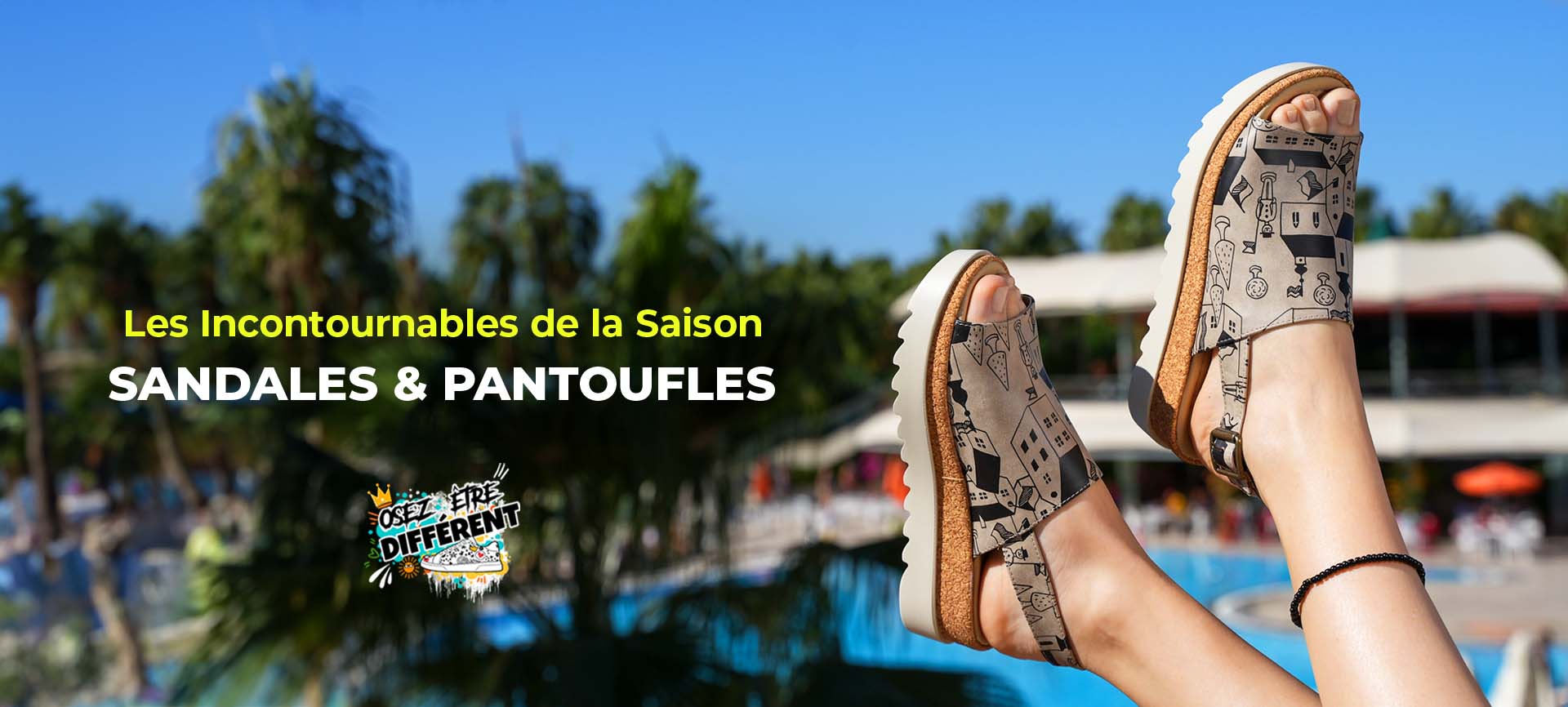 sandales et pantofles