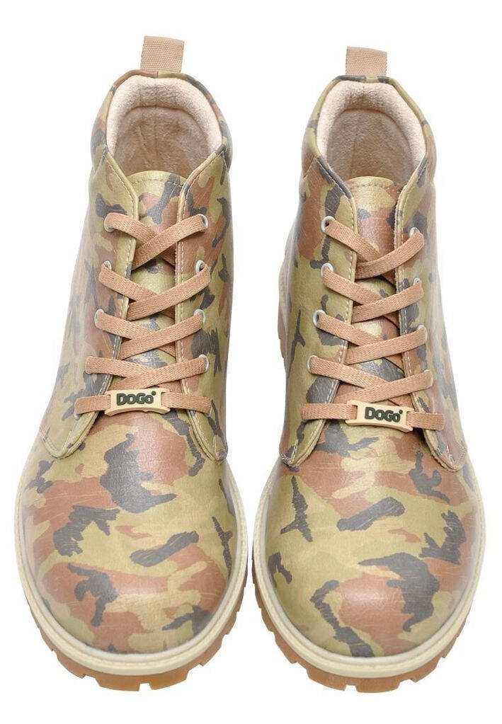 camo sneaker boots