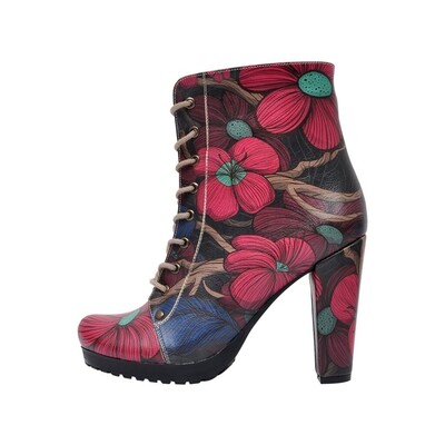 multicolor womens boots