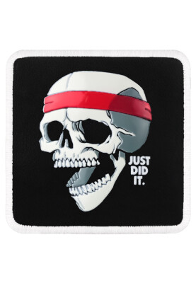 Dogo - Unisex Black Removable Hat Patch- Skull Design