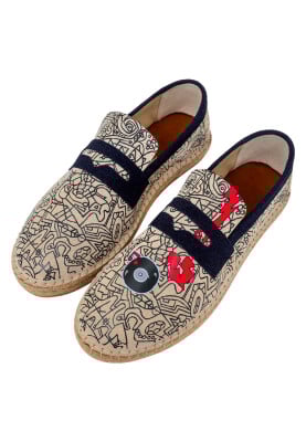 Dogo - Erkek Vegan Gri Espadril - Street Music Tasarım