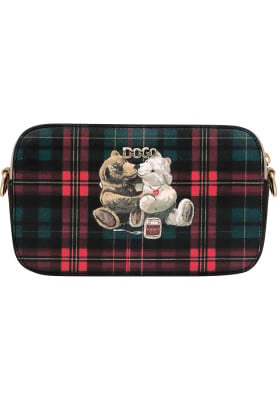 Dogo - Femme Cuir Vegan Multicolore Sac à Main - Teddy Bear Motif