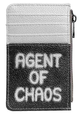 Femme Noir Portefeuille - Agent of Chaos Motif - Thumbnail (1)