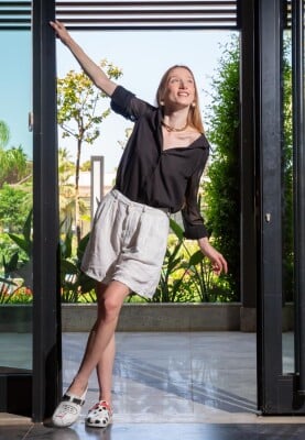 Kadın Vegan Deri Beyaz Terlik - Where My Spots At Tasarım - Thumbnail (1)