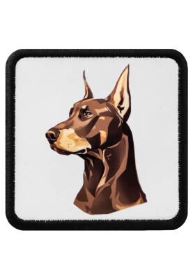 Dogo - Unisex Multicolor Removable Hat Patch- Dog Design