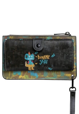 Dogo - Women Black Wallet - Dynamic Spirit Design
