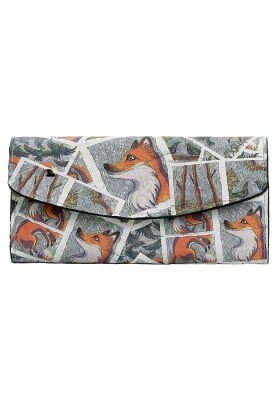 Dogo - Women Gray Wallet - A Day of a Fox Design