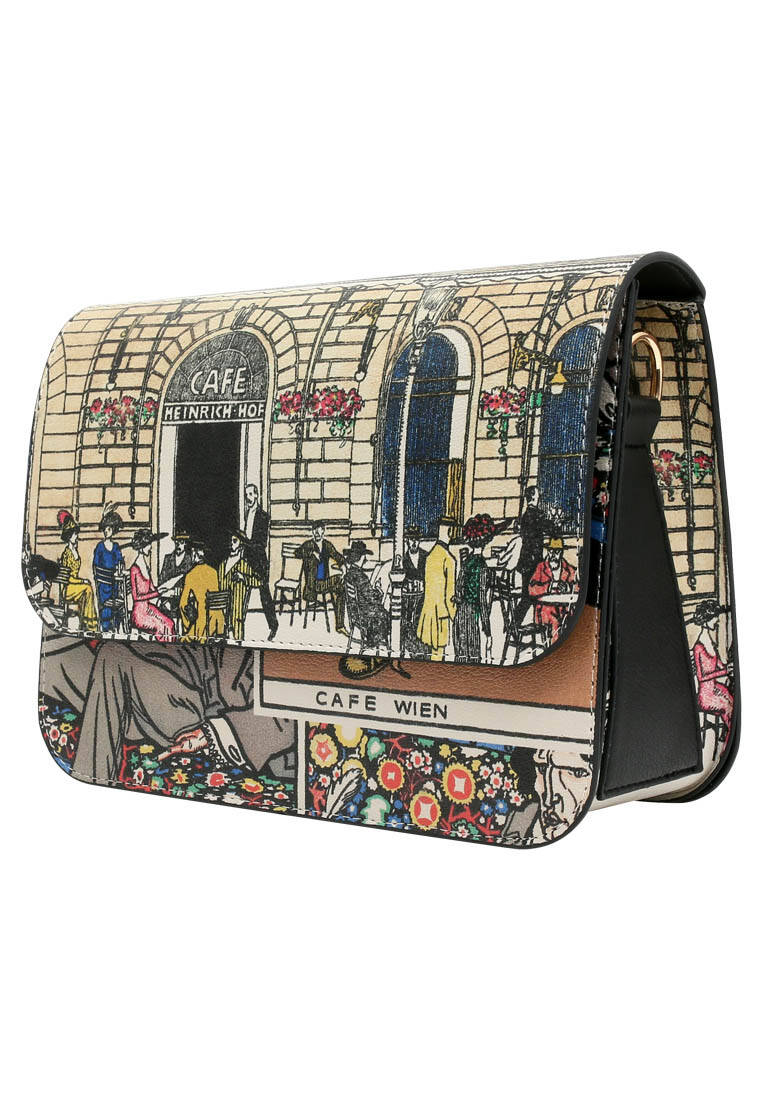 Women Vegan Multicolor Purse - Cafe Wien Design | DOGO Store