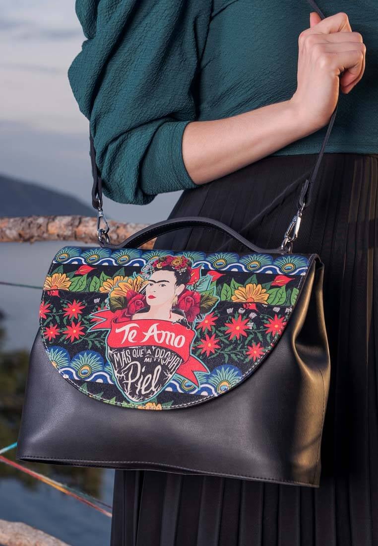 Made in Mexico Frida Kahlo Tlaquepaque Crossbody Bag Purse – SharpSpirit