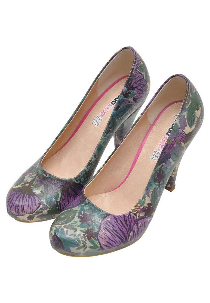 Versace Women's DSR934P Multi-Color Snake Skin High Heel Pumps Shoes