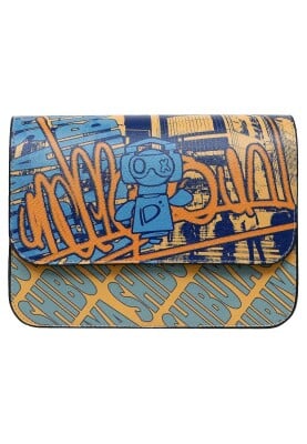 Dogo - Women Vegan Leather Multicolor Purse - Robo Shibuya Design