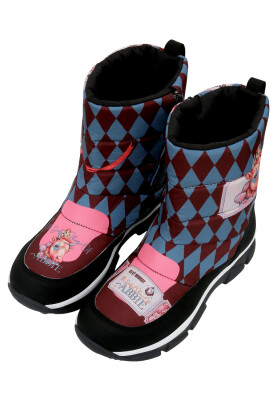 Dogo - Women Vegan Multicolor Snow Boots - Abbie Design