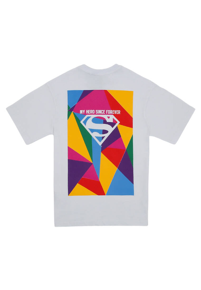 Unisex Vegan White T-Shirt - Warner Bros My Hero Since Forever Superman  Design - DOGO Store