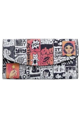 Dogo - Women White Wallet - Star Girl Design