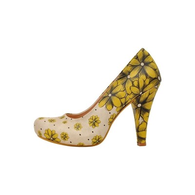 Pompa Donna DOGO Con Tacco Alto - Pelle Sintetica, Tacco Stiletto, Made In Turchia - Foto 3