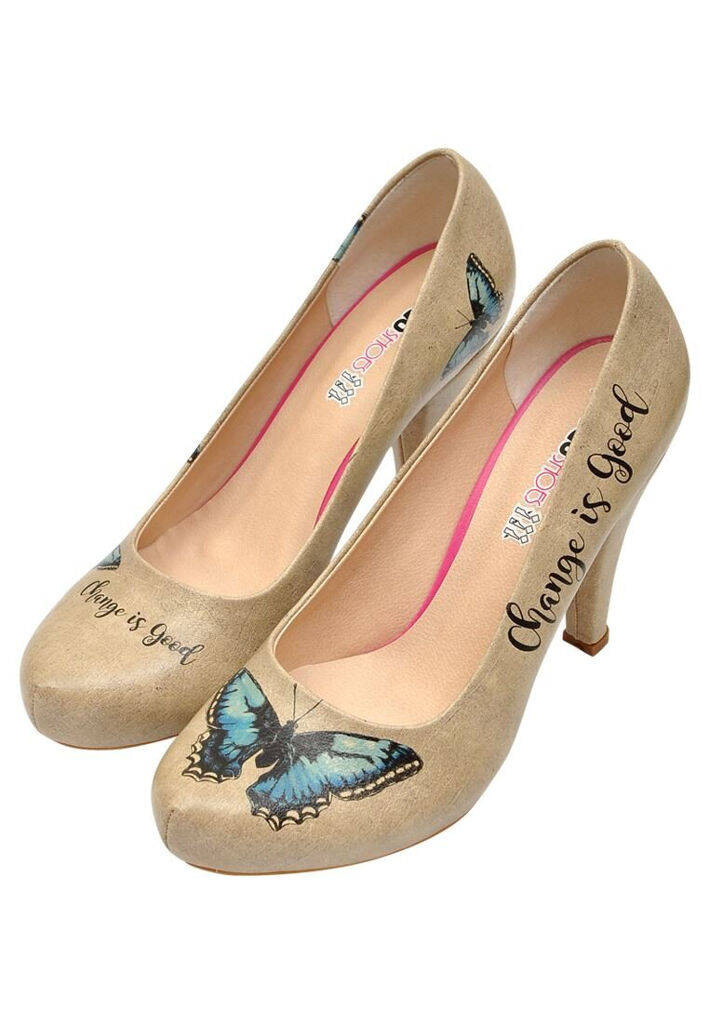 Women Vegan Leather Gray High Heels 