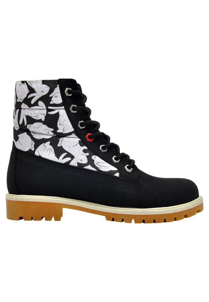 black worker boots womens