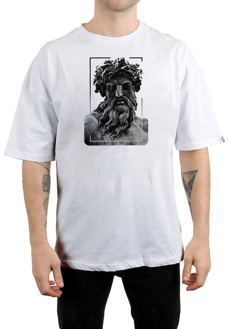 Mas Unisex Oversized T-Shirt Zeus 2 Printeddesign | DOGO Store